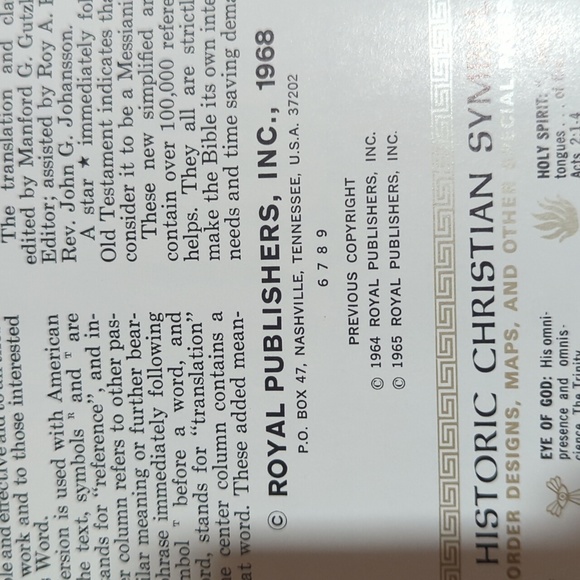 Large Vintage Holy Bible - Picture 15 of 16